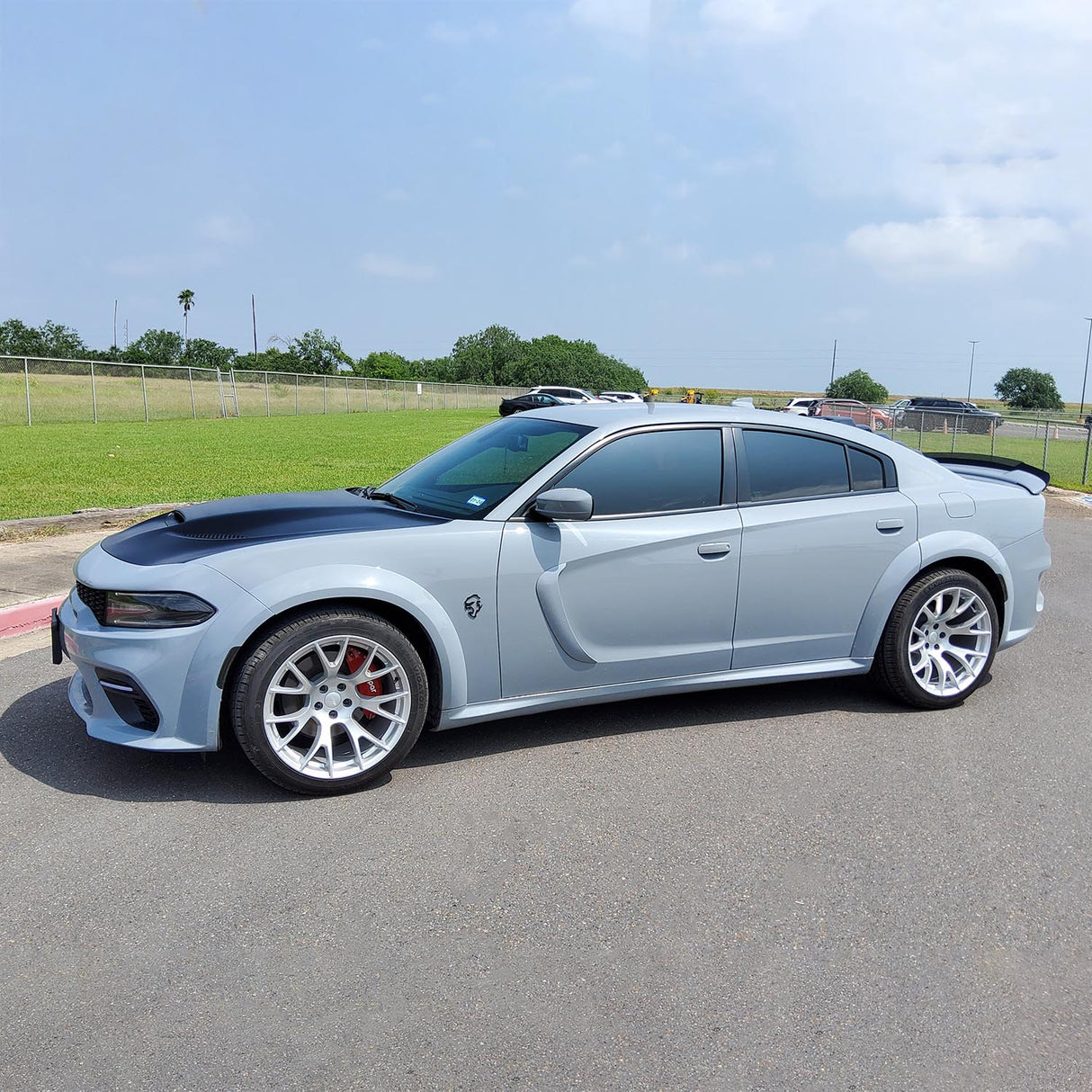 Hellcat Style Widebody Wheel Matte Silver - Vicrez
