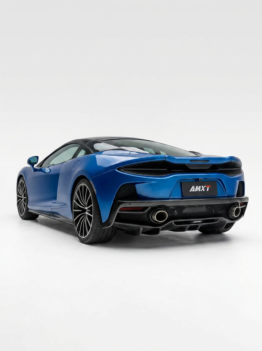 McLaren GT Dry Carbon Fiber Rear Diffuser OEM Style 2019+ Bolt-On Body Kit