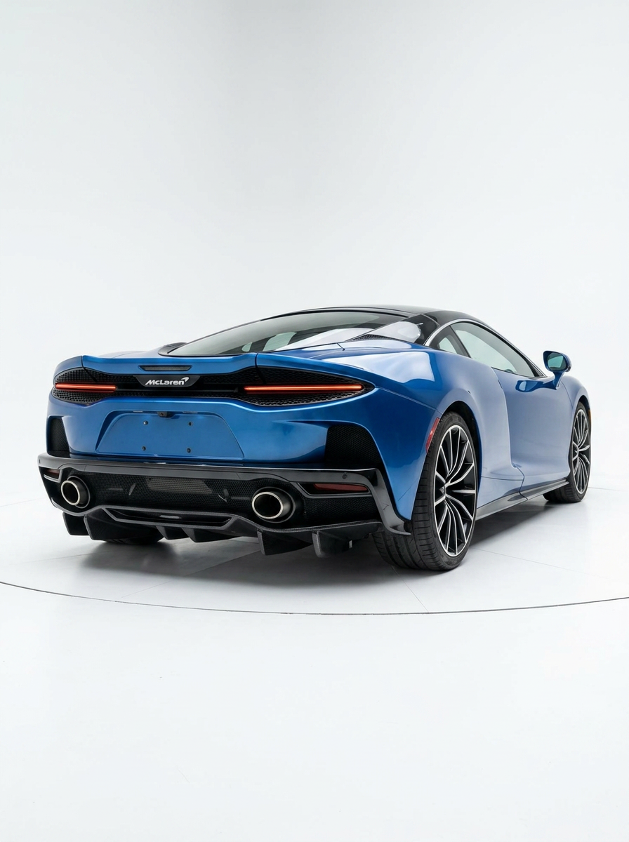 McLaren GT Dry Carbon Fiber Rear Diffuser OEM Style 2019+ Bolt-On Body Kit