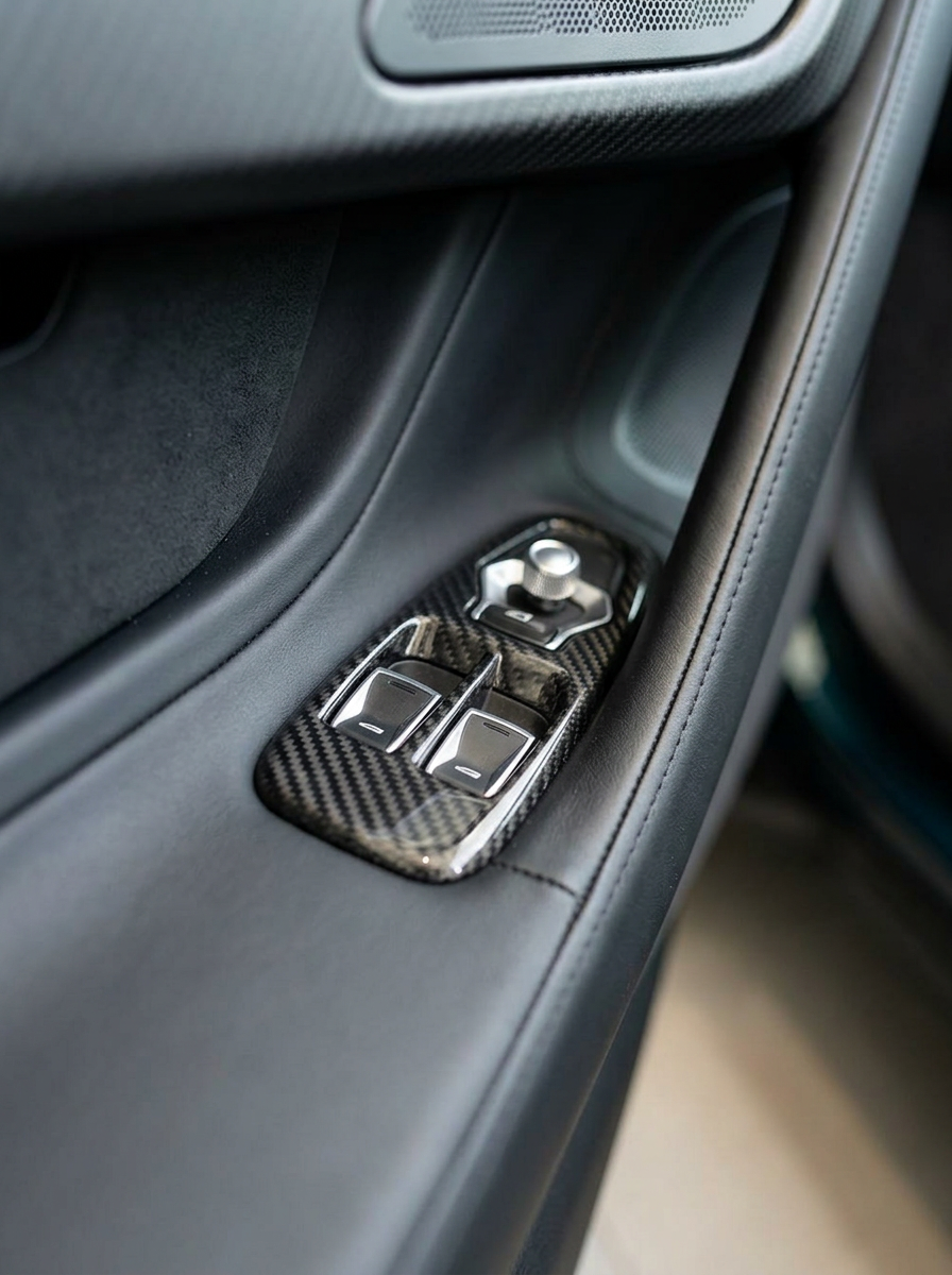 McLaren GT Dry Carbon Fiber Interior Trim Kit 6-Piece Cockpit Upgrade 2019+