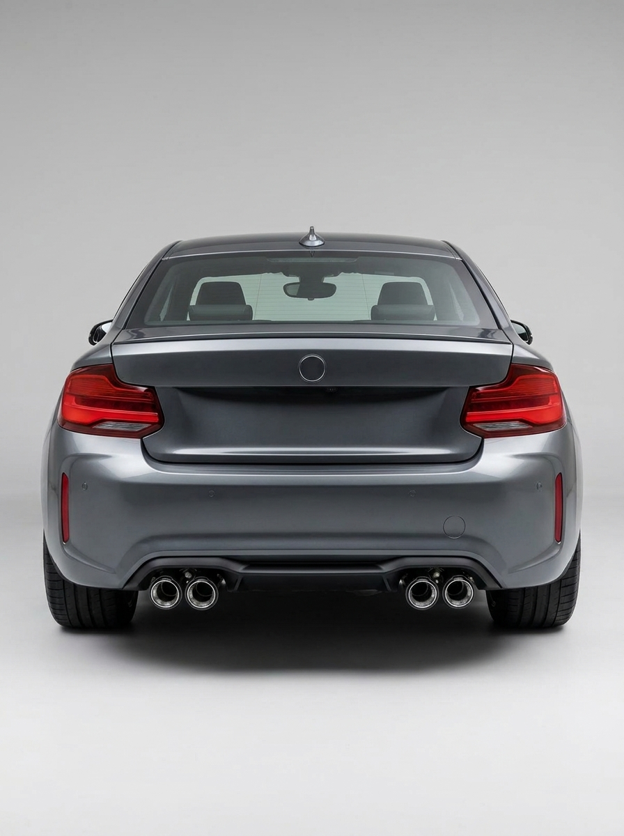 BMW Universal Fit Carbon Fiber Dual Muffler Tips