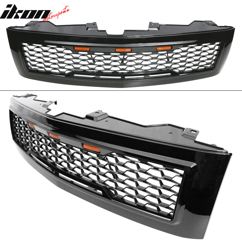 2007-2013 Chevy Silverado 1500 Front Bumper Hood Mesh Grille Grill