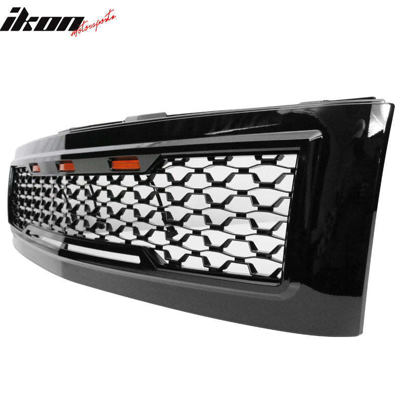 2007-2013 Chevy Silverado 1500 Front Bumper Hood Mesh Grille Grill