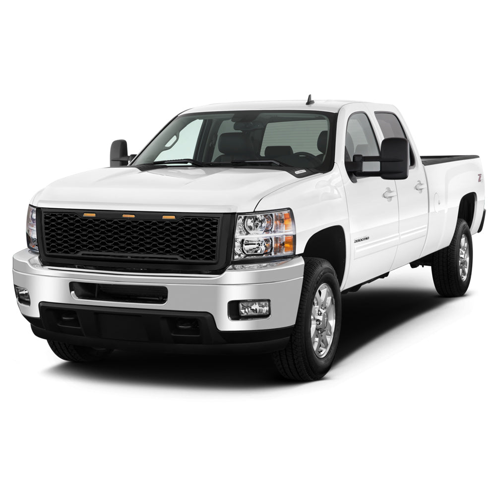 2011-2014 Chevy Silverado 2500 3500 HD Front Bumper Hood Mesh Grille