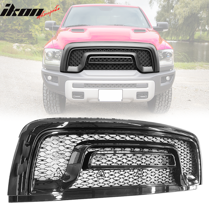 2015-2018 Dodge Ram 1500 Rebel Front Hood Grille Guard
