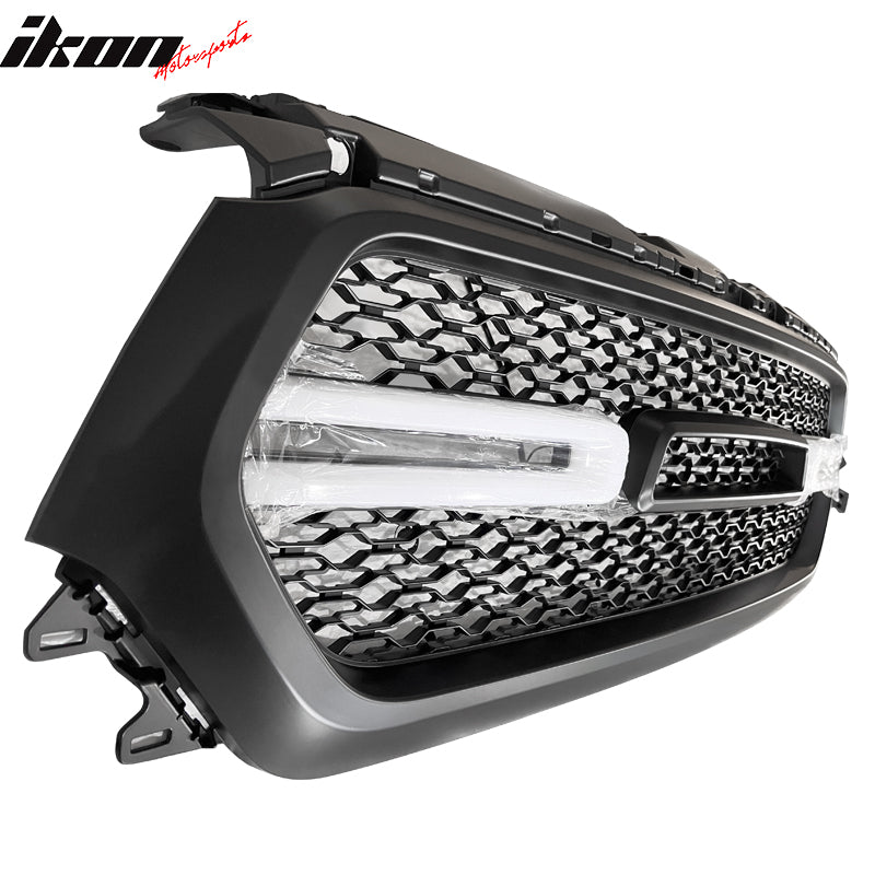 2019-2024 Dodge Ram 1500 Grill Front Mesh Vehicle Grill with LED Light