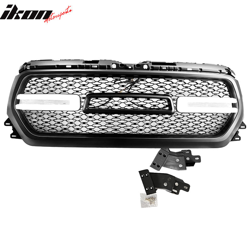 2019-2024 Dodge Ram 1500 Grill Front Mesh Vehicle Grill with LED Light