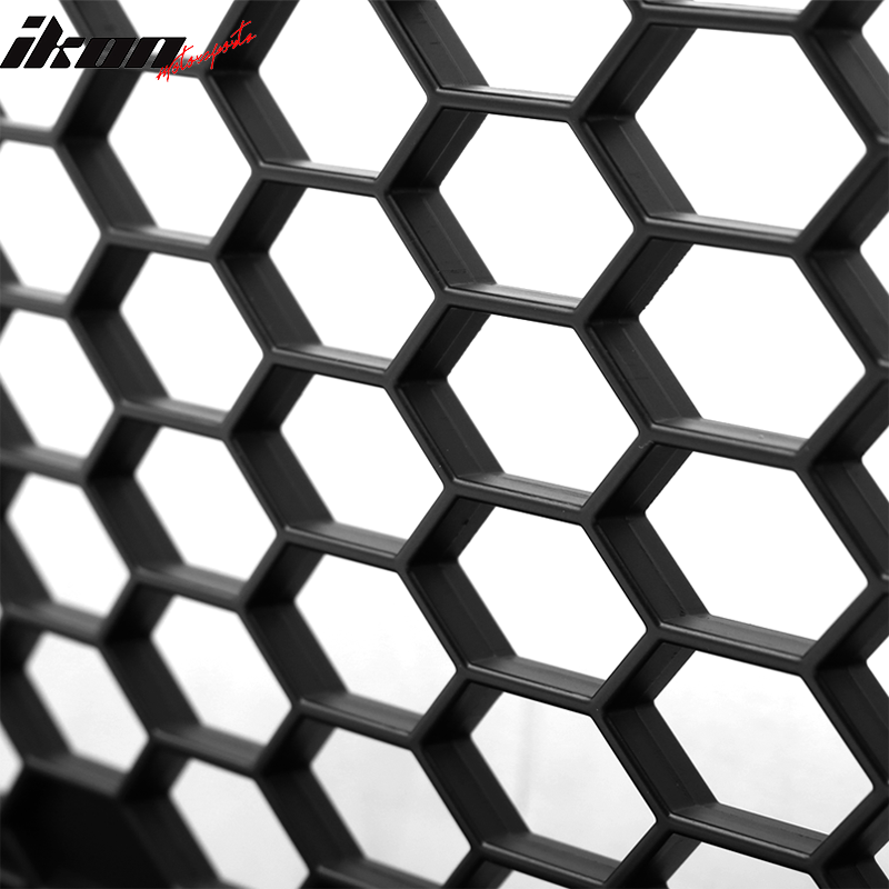 2018-2023 Ford Mustang Mesh Style Black Upper Grille ABS Plastic