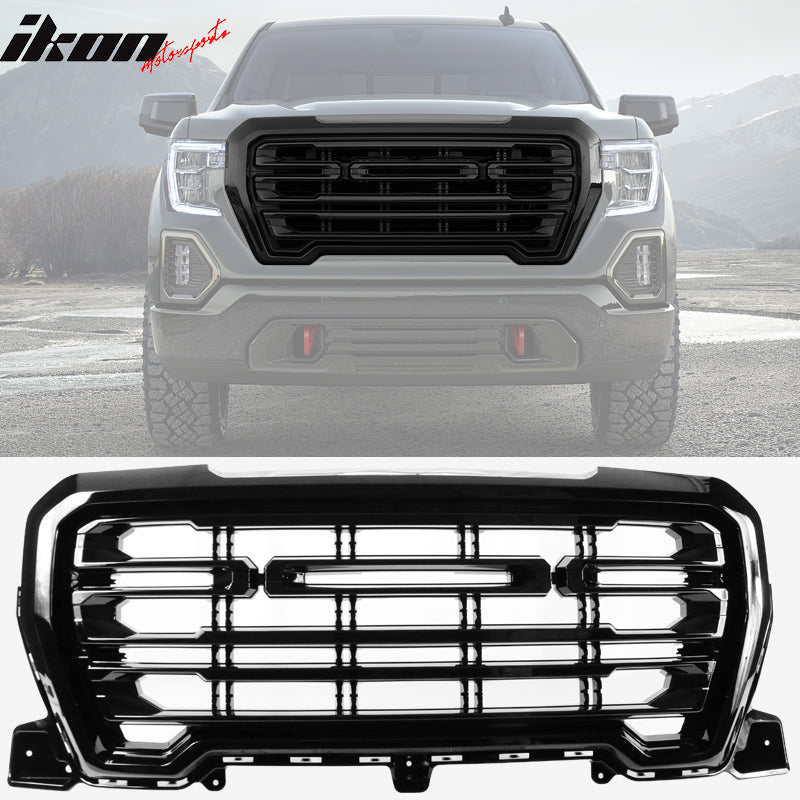 2019-2021 GMC Sierra 1500 Front Bumper Hood Grille Guard Grill