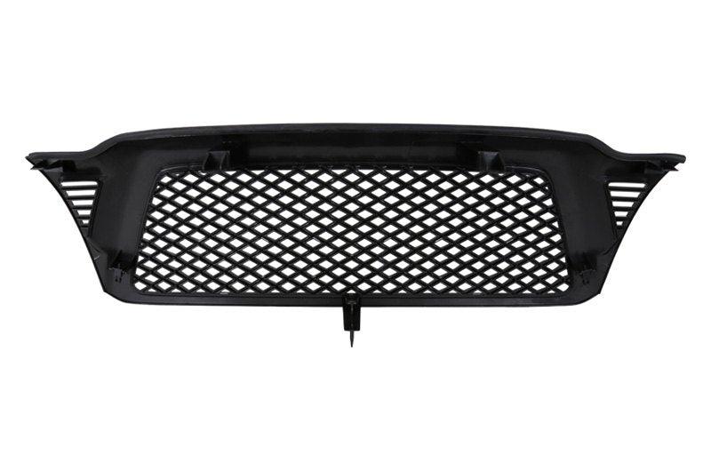 Spec-D Grill Toyota Tacoma (2005-2011) Black Mesh / Horizontal / Rivet Style