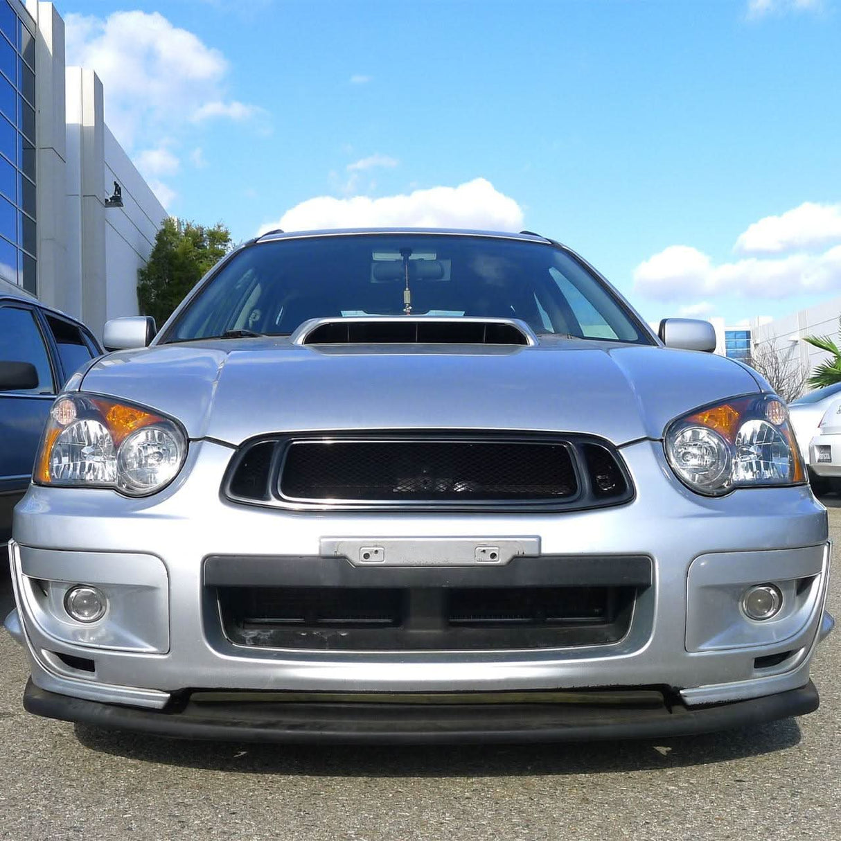 Spec-D Grill Subaru WRX (2004-2005) Black Mesh