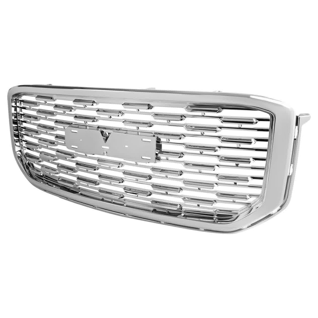 Spec-D Grill GMC Yukon/Yukon XL (15-20) Denali Style - ABS Chrome or Black
