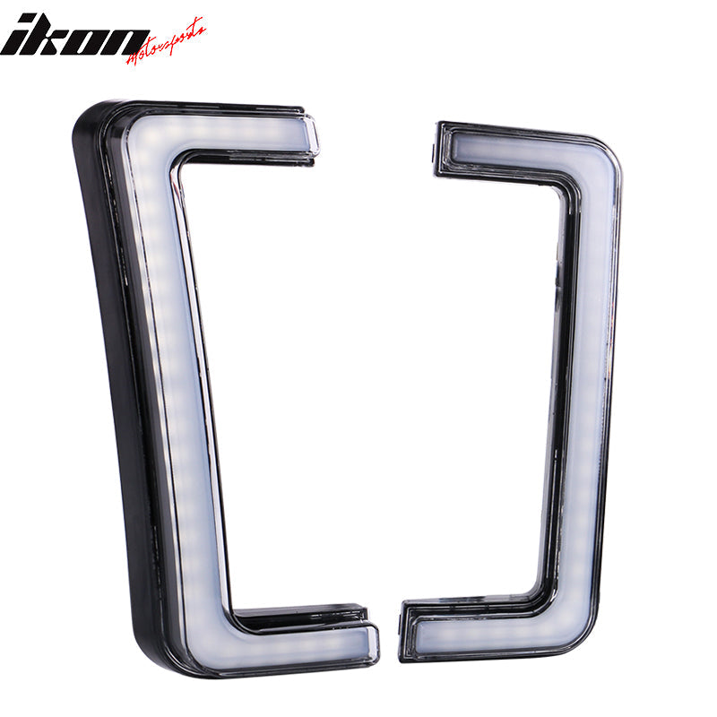 2009-2014 Ford F-150 LED White DRL Daytime Amber Turn Signal Light