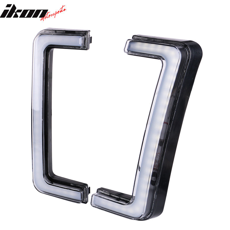 2009-2014 Ford F-150 LED White DRL Daytime Amber Turn Signal Light