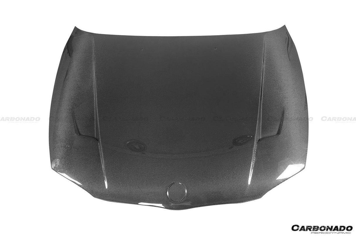 2008-2013 BMW 1 Series E82, E88, 1M, RZ Style Carbon FIber Hood