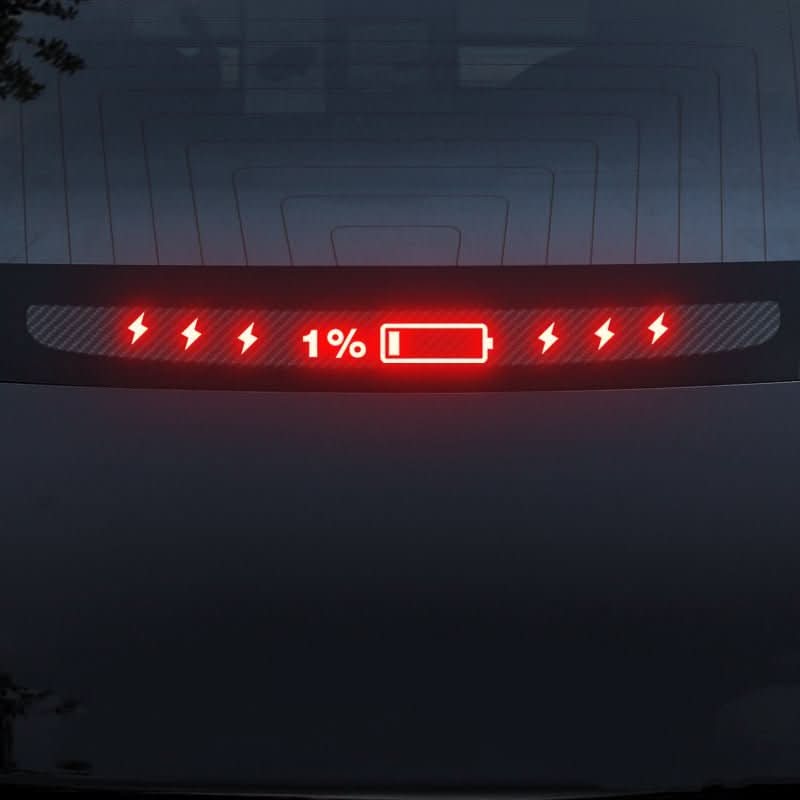 High-Mount Brake Light Projection Film | 5 Designs | Model 3/Y 2017-Present