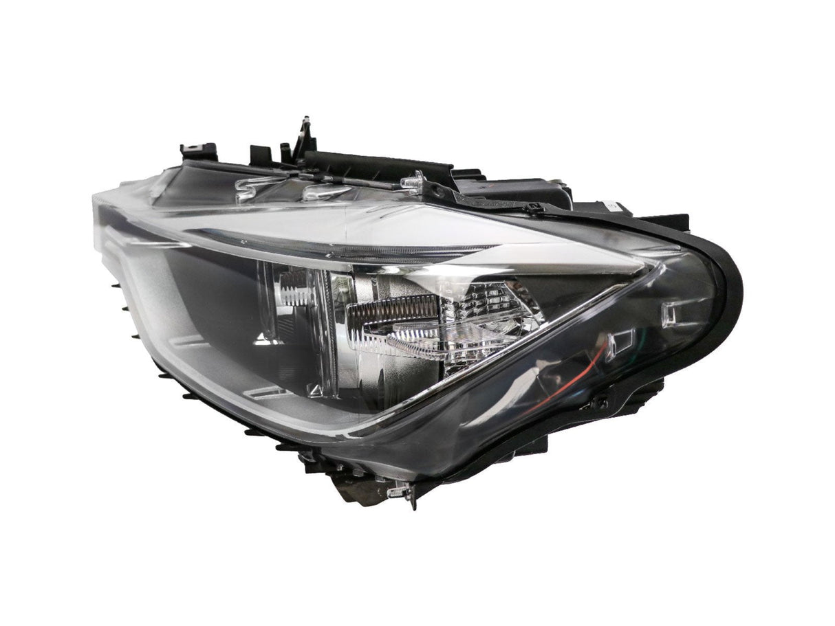 2012-2015 BMW F30 3 Series Black Projector Headlights with Halogen Bulbs