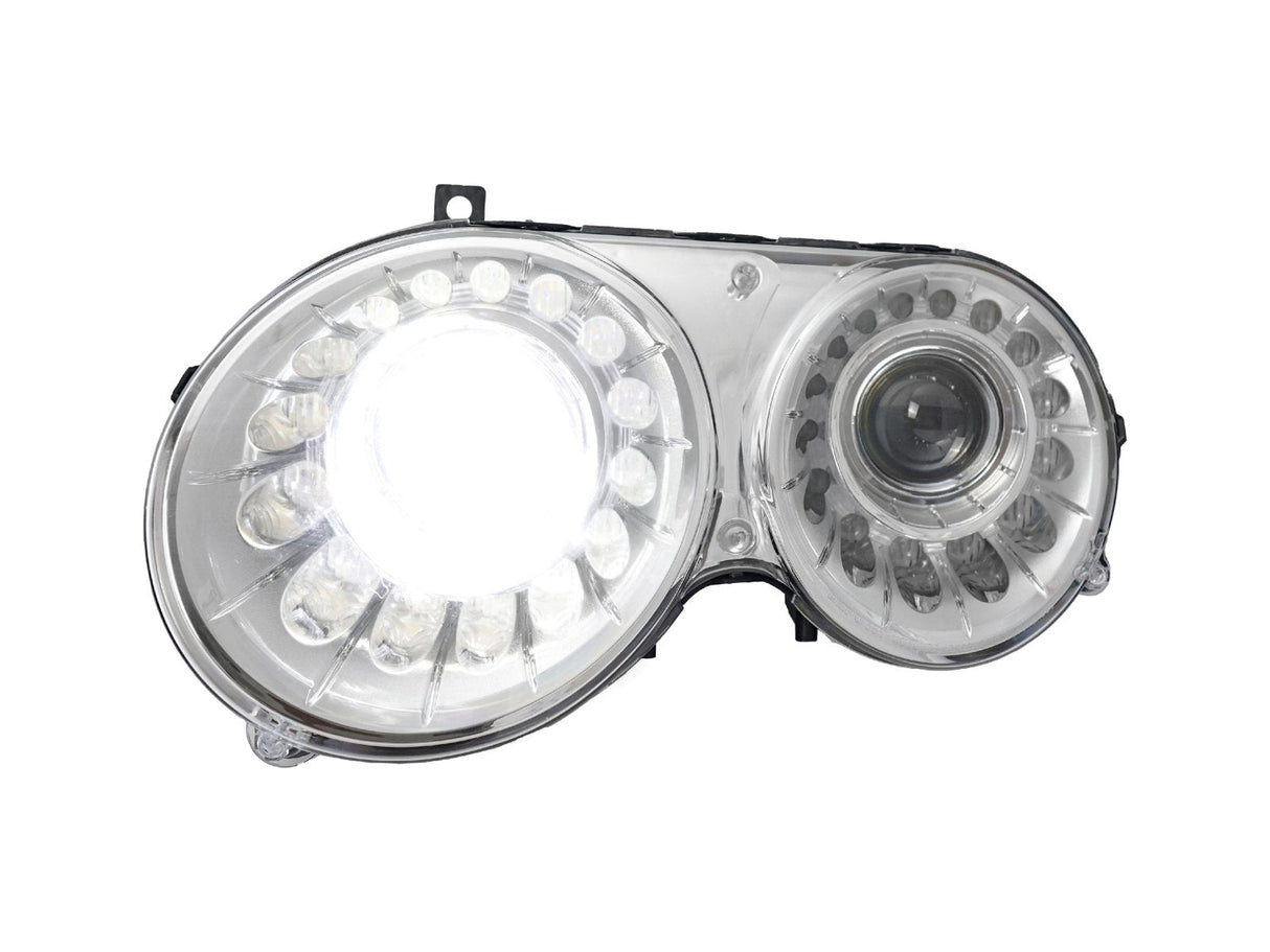 2004-2010 Bentley Continental GT Facelift Style Chrome LED Projector Headlights Polyurethane