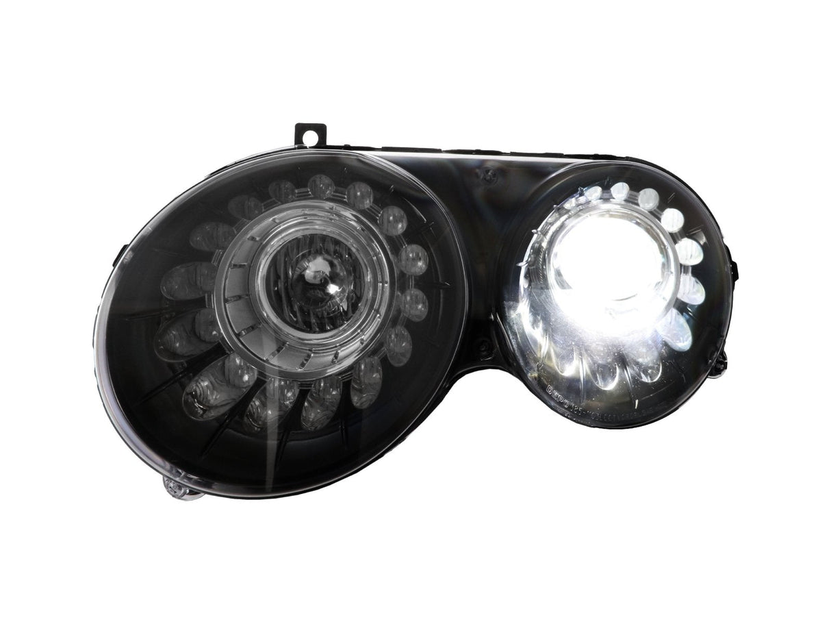 2004-2010 Bentley Continental GT Facelift Style Chrome LED Projector Headlights Polyurethane