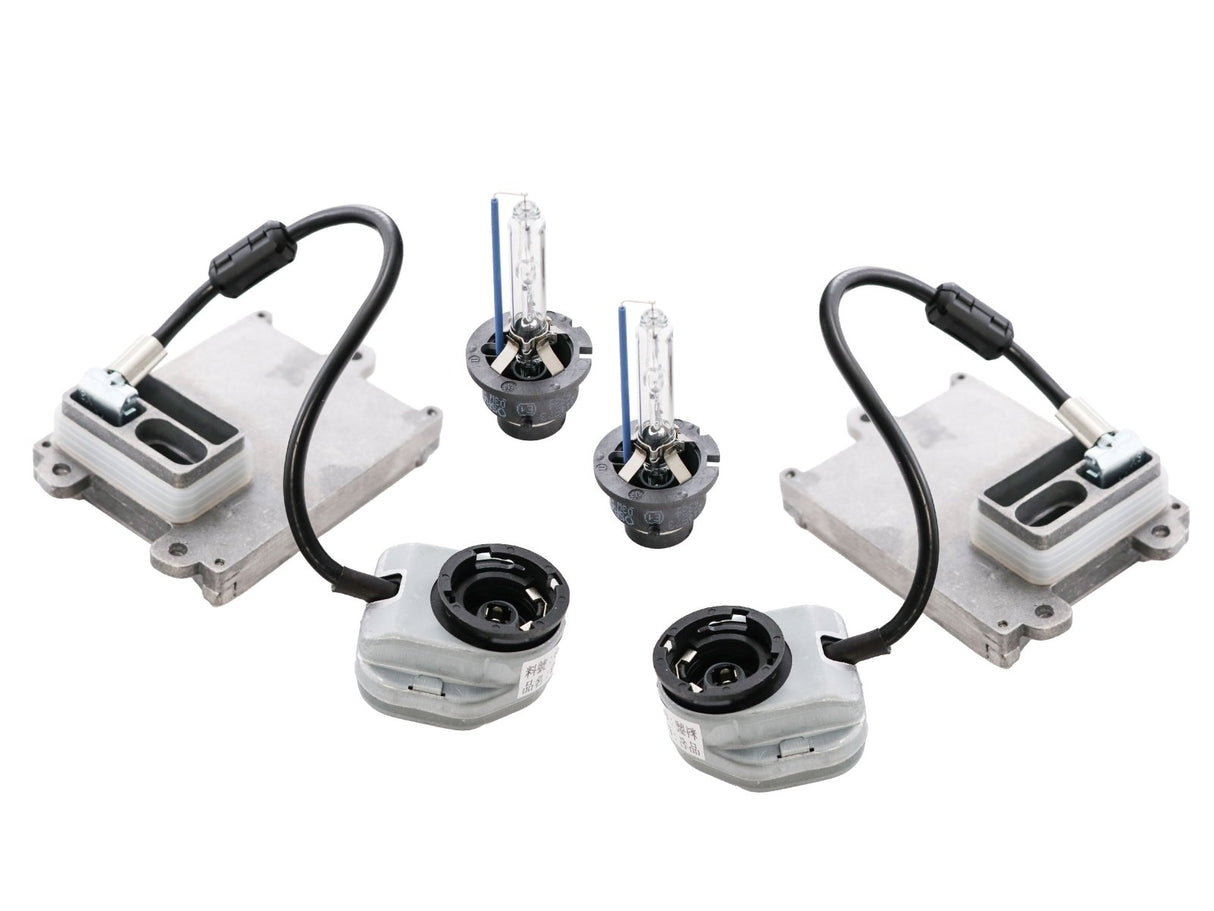 2004-2010 Bentley Continental GT Facelift Style Chrome LED Projector Headlights Polyurethane