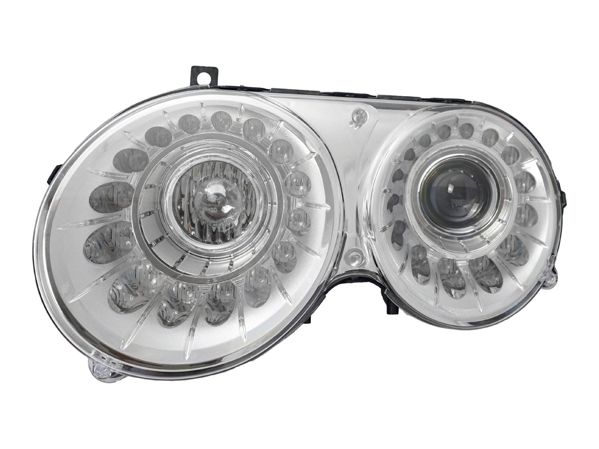 2004-2010 Bentley Continental GT Facelift Style Chrome LED Projector Headlights Polyurethane