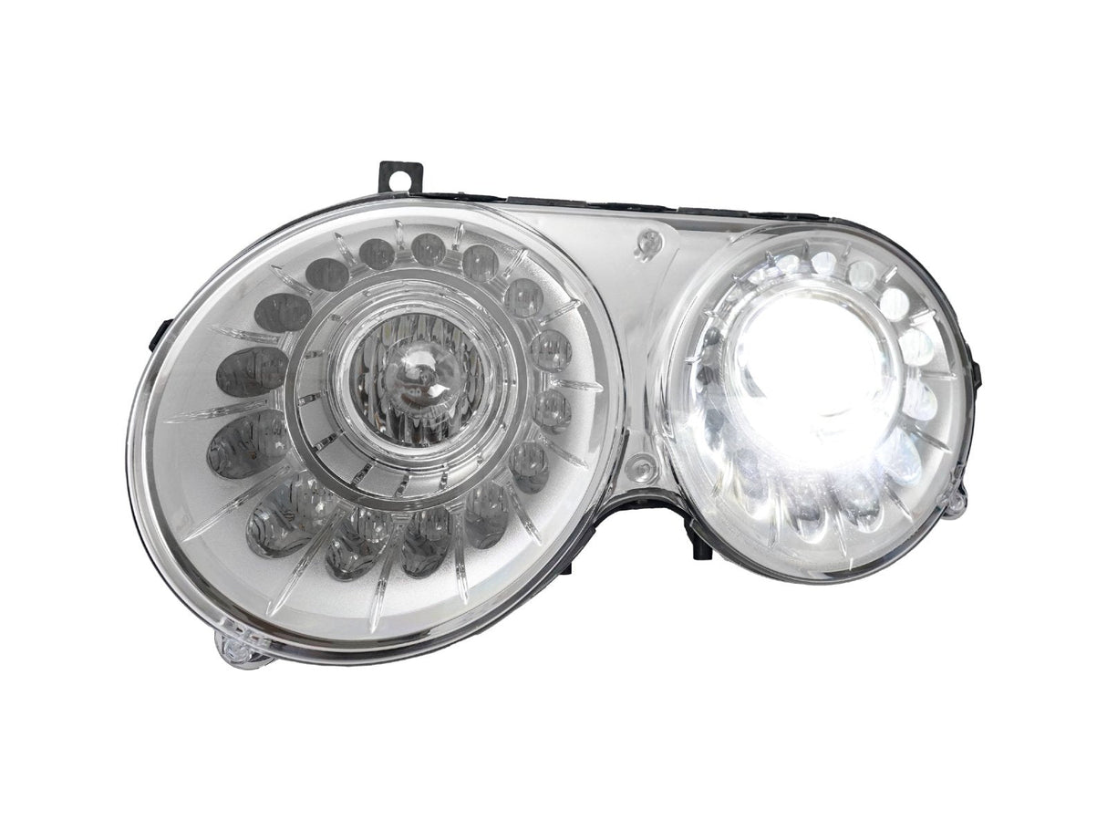 2004-2010 Bentley Continental GT Facelift Style Chrome LED Projector Headlights Polyurethane