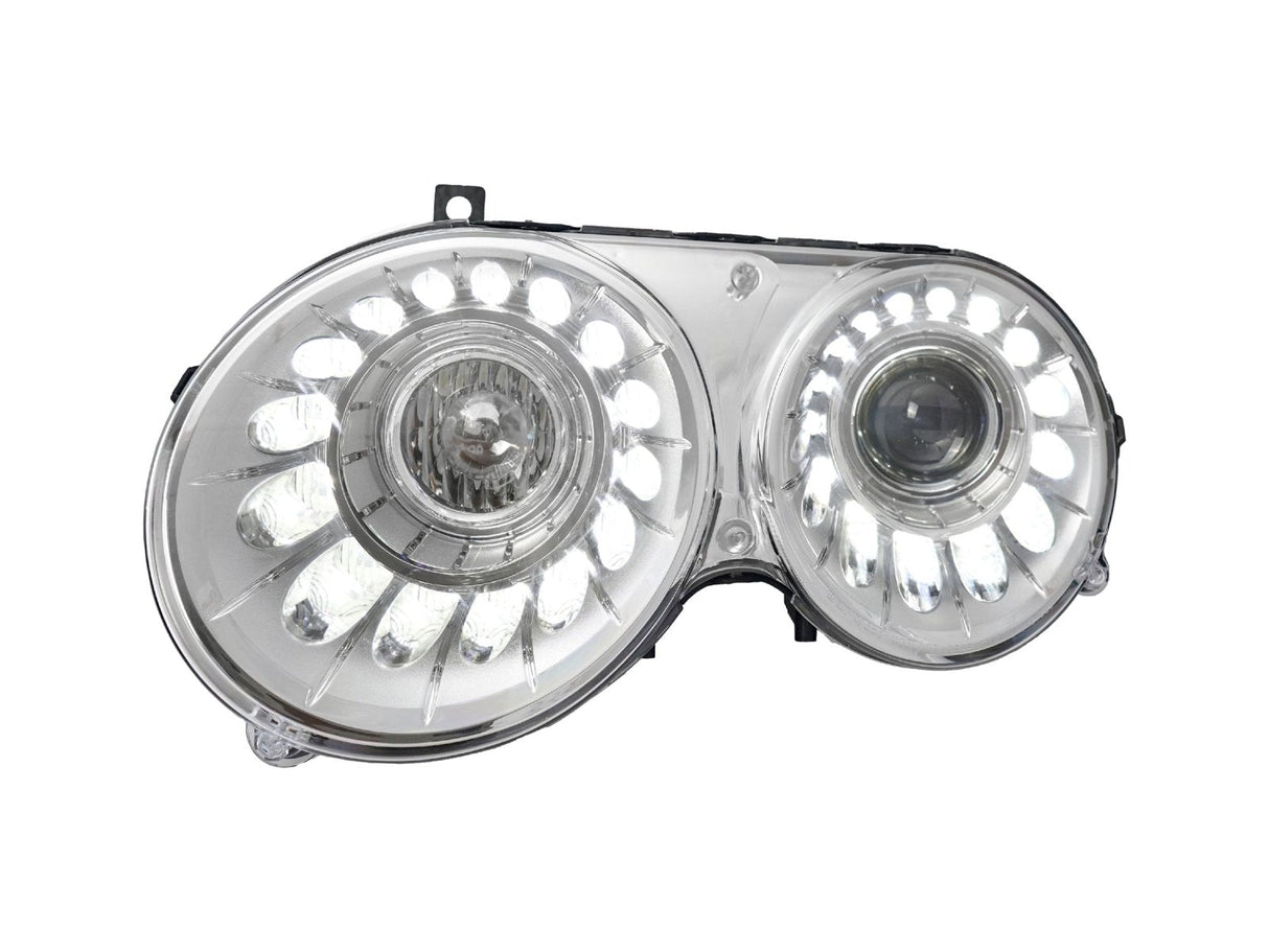 2004-2010 Bentley Continental GT Facelift Style Chrome LED Projector Headlights Polyurethane