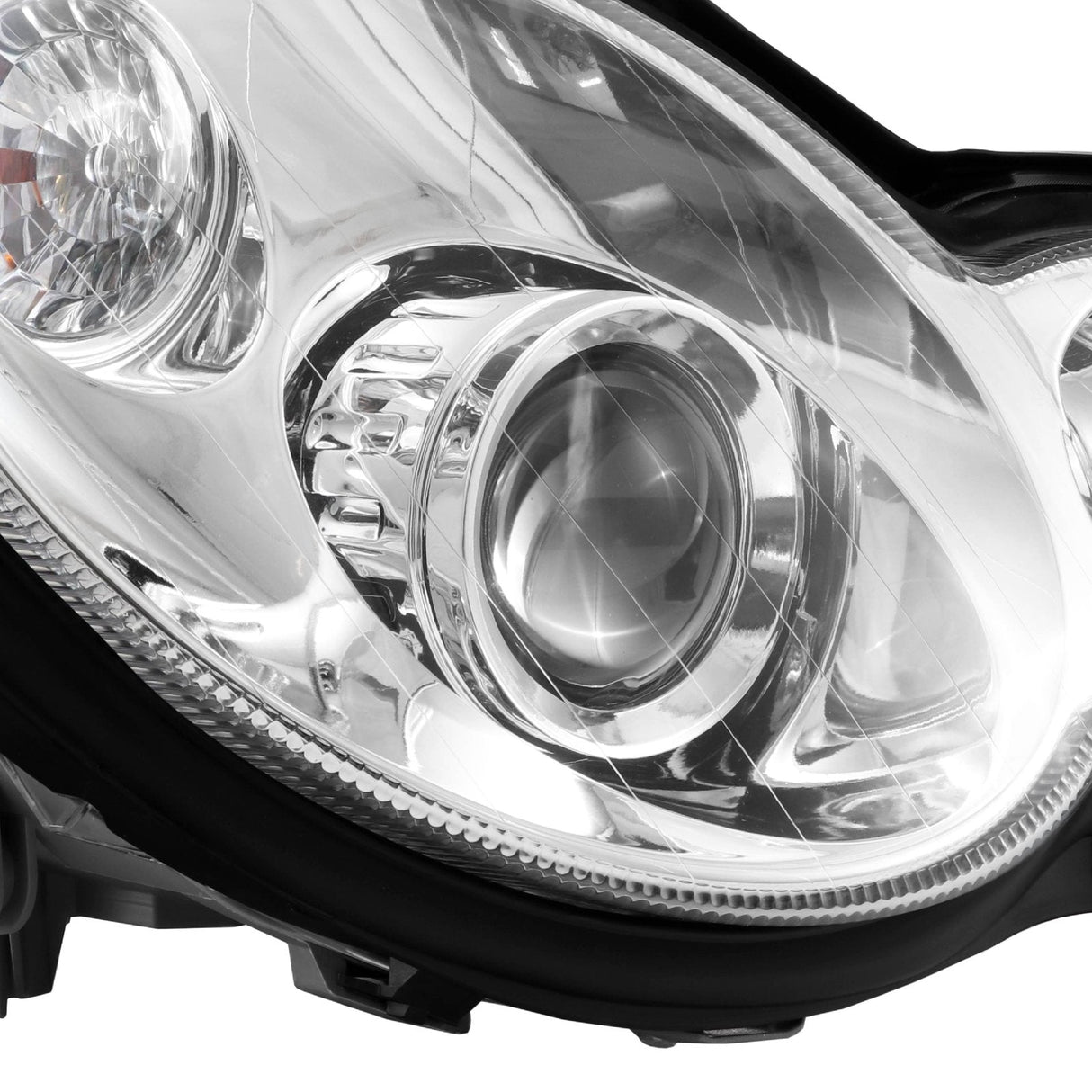 2001-2005 Mercedes W203 2d Coupe Chrome Projector Headlight