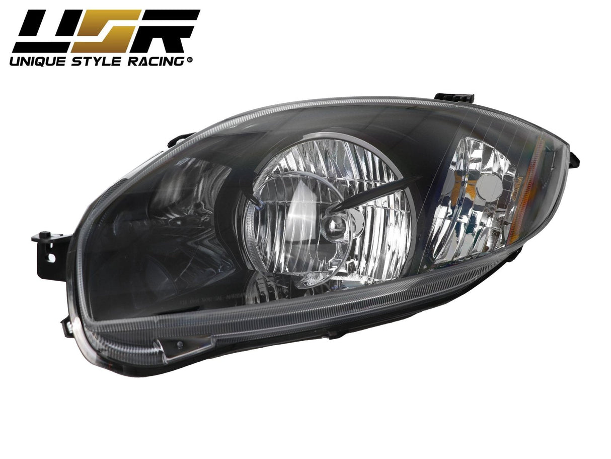2006-2009 Mitsubishi Eclipse Black Housing Headlights