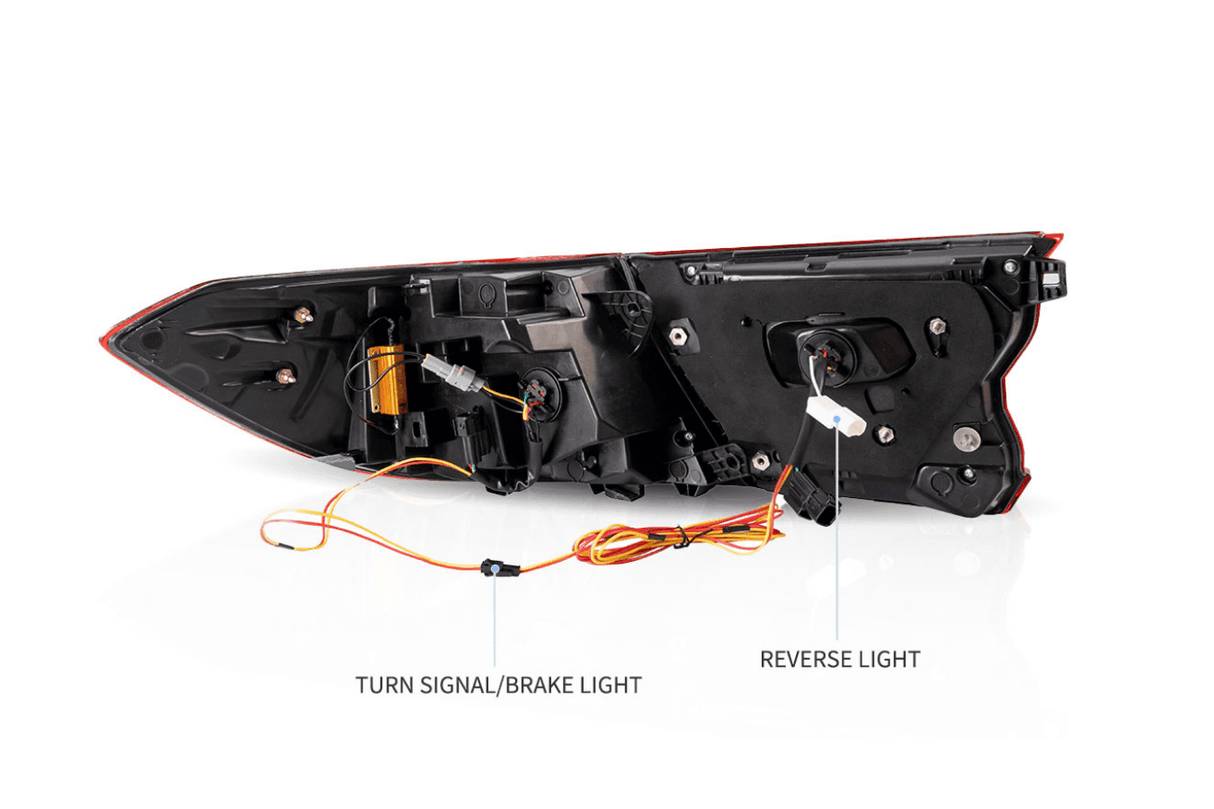 Honda Accord 10th Gen (CV1/CV2/CV3) Pre-Facelift LED Tail Lights (2018-2021) - K2 Industries