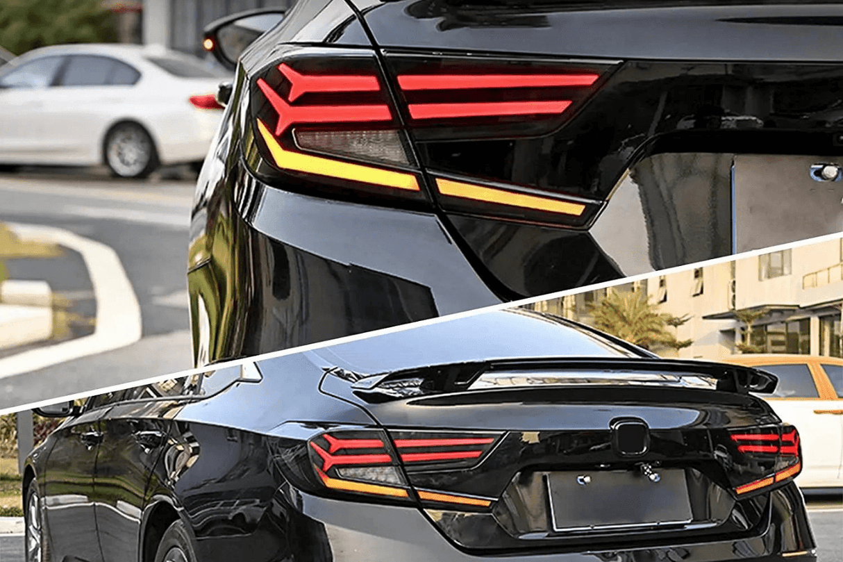 Honda Accord 10th Gen (CV1/CV2/CV3) Pre-Facelift Twin Line LED Tail Lights (2018-2021) - K2 Industries