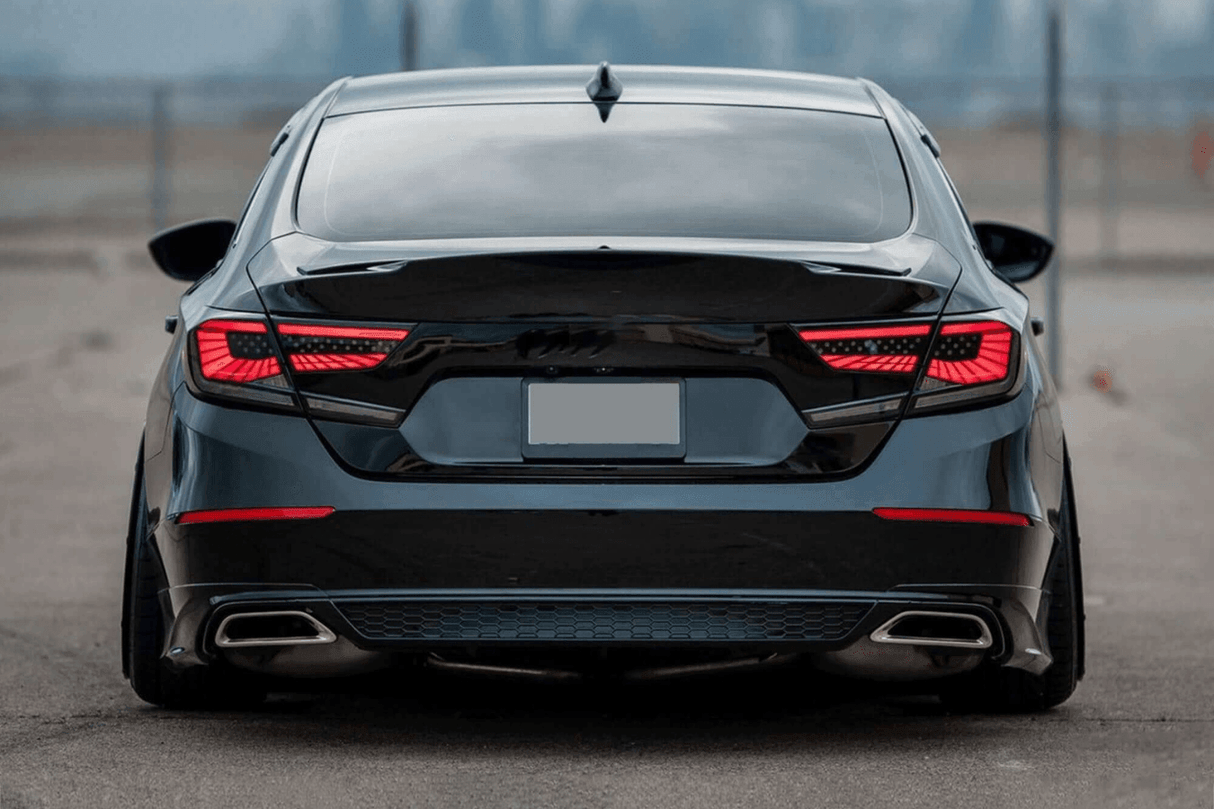 Honda Accord 10th Gen Smoked Dynamic LED Tail Lights (2018-2022) - K2 Industries
