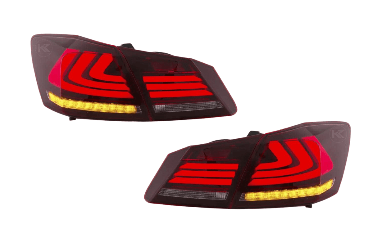 Honda Accord 9th Gen -Red,Red Smoked, Full Smoke- LED Tail Lights Upgrade (2013-2015) - K2 Industries