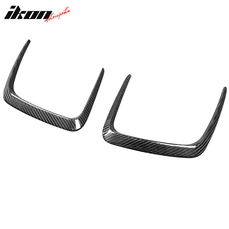 Fits 21-23 G80 M3 G82 G83 M4 X Style Front Hood Vent Dry Carbon Fiber