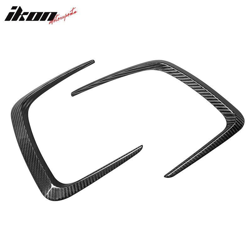 Fits 21-23 G80 M3 G82 G83 M4 X Style Front Hood Vent Dry Carbon Fiber