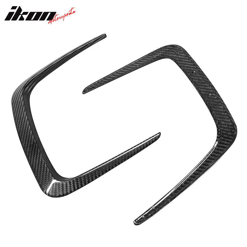 Fits 21-23 G80 M3 G82 G83 M4 X Style Front Hood Vent Dry Carbon Fiber
