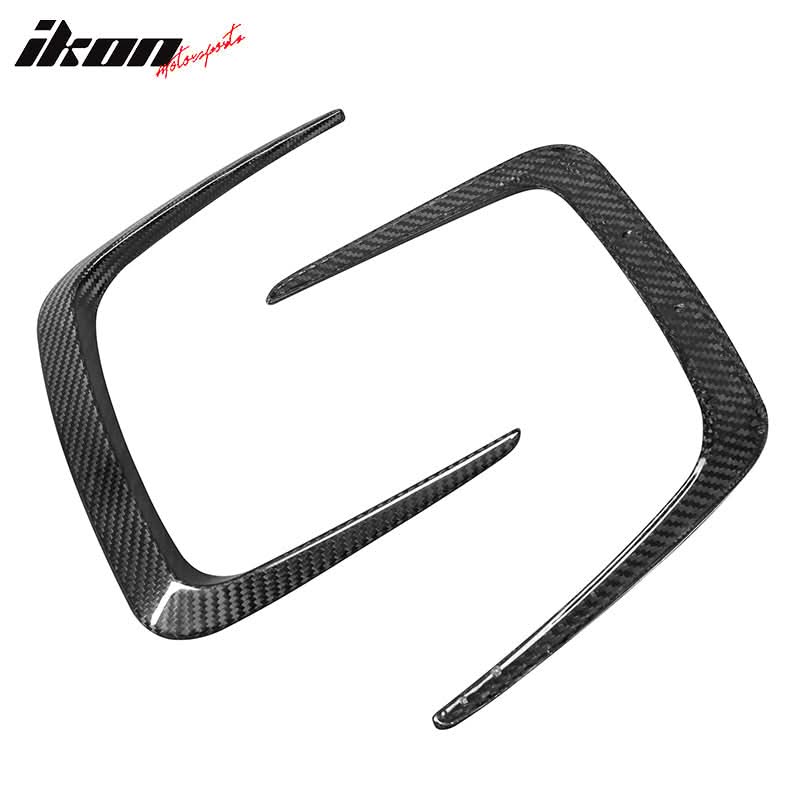 Fits 21-23 G80 M3 G82 G83 M4 X Style Front Hood Vent Dry Carbon Fiber