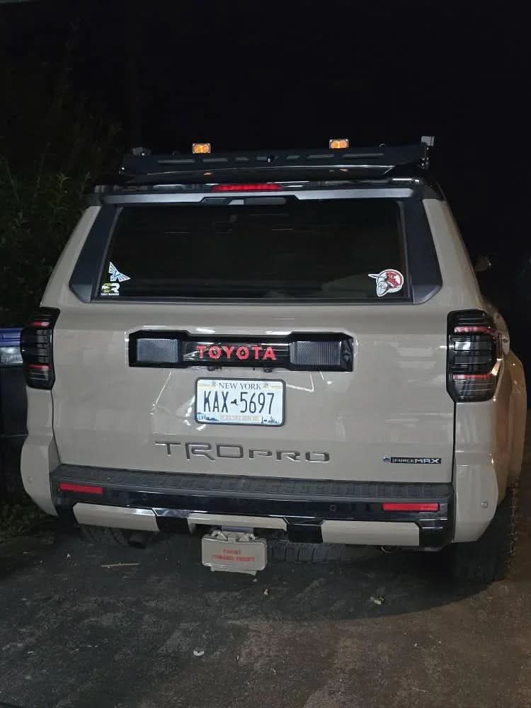 TOYOTA Rear Hatch Liftgate Emblem Inlays - 2025+ 4Runner