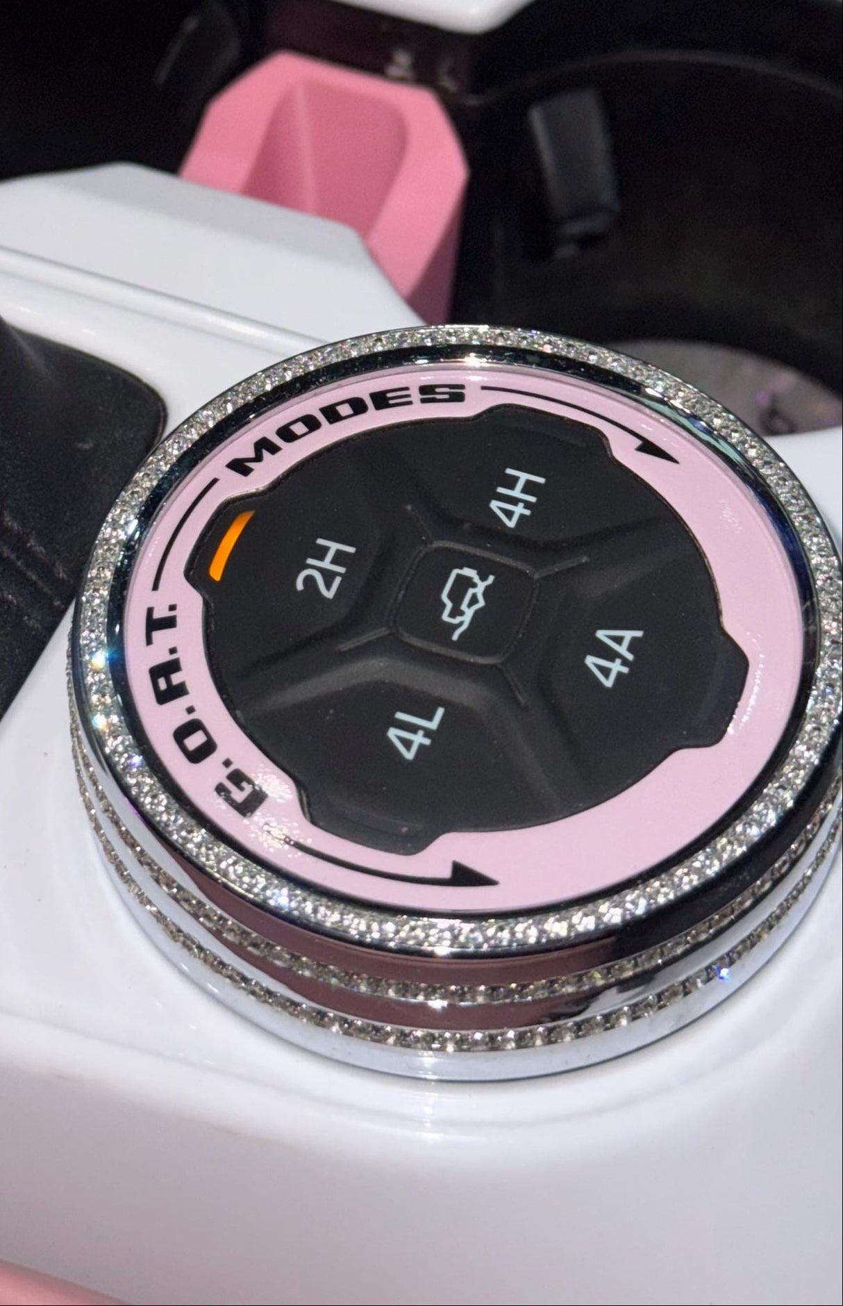 GOAT Mode Dial Ring Overlay V2 - 2021+ Bronco