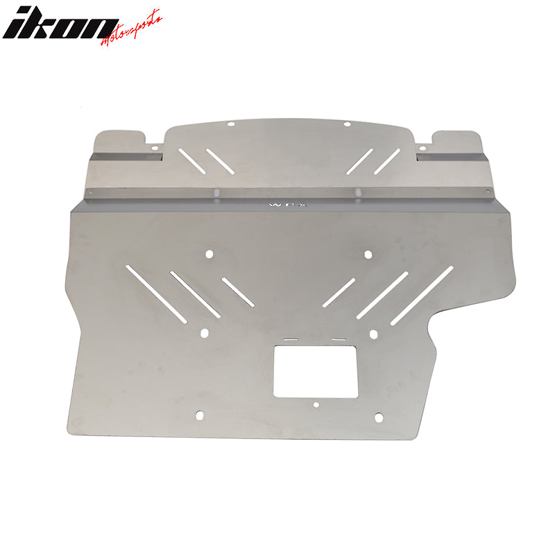 2015-2017 Subaru WRX Silver Splash Shield Skid Plate Aluminum