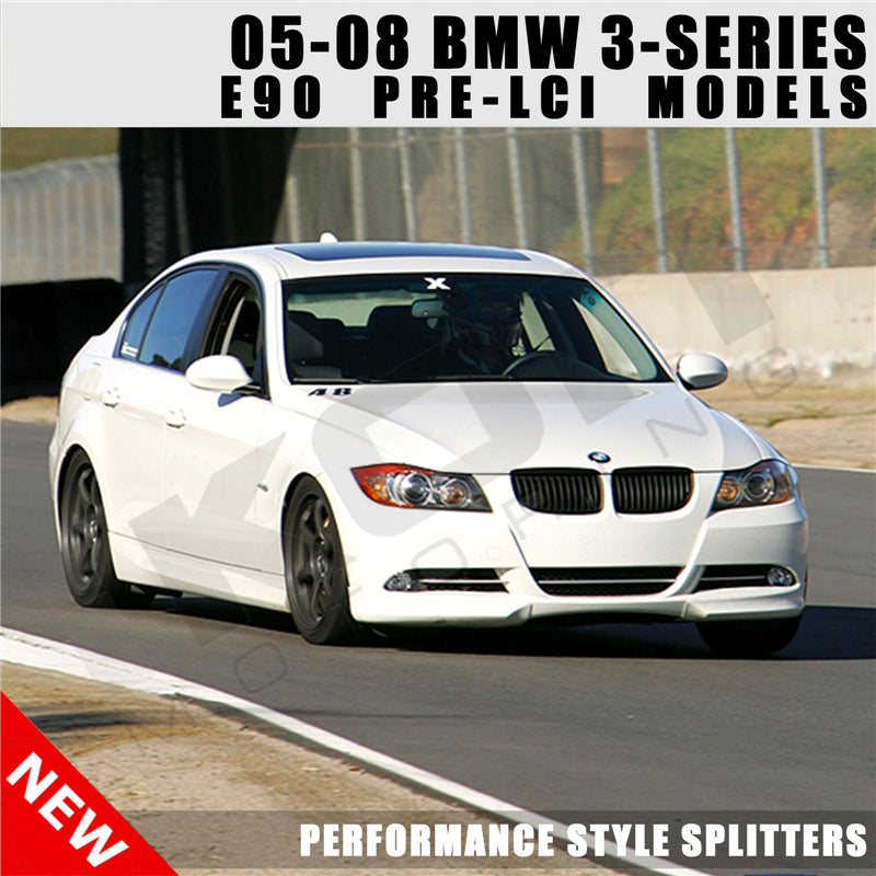 2006-2008 BMW E90 OE Style Front Bumper Splitter Lip Spoiler PP