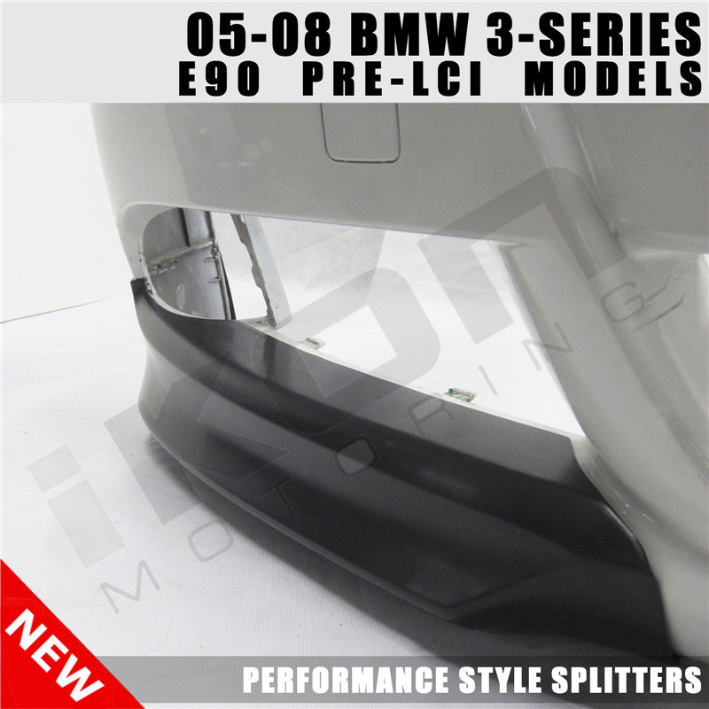 2006-2008 BMW E90 OE Style Front Bumper Splitter Lip Spoiler PP