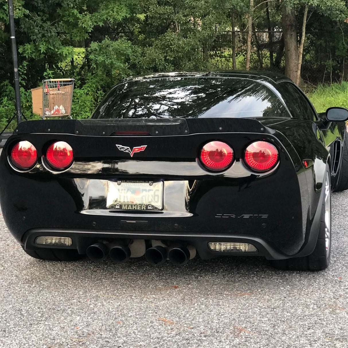 Corvette 05-13 ZR1 OEM Wicker Bill