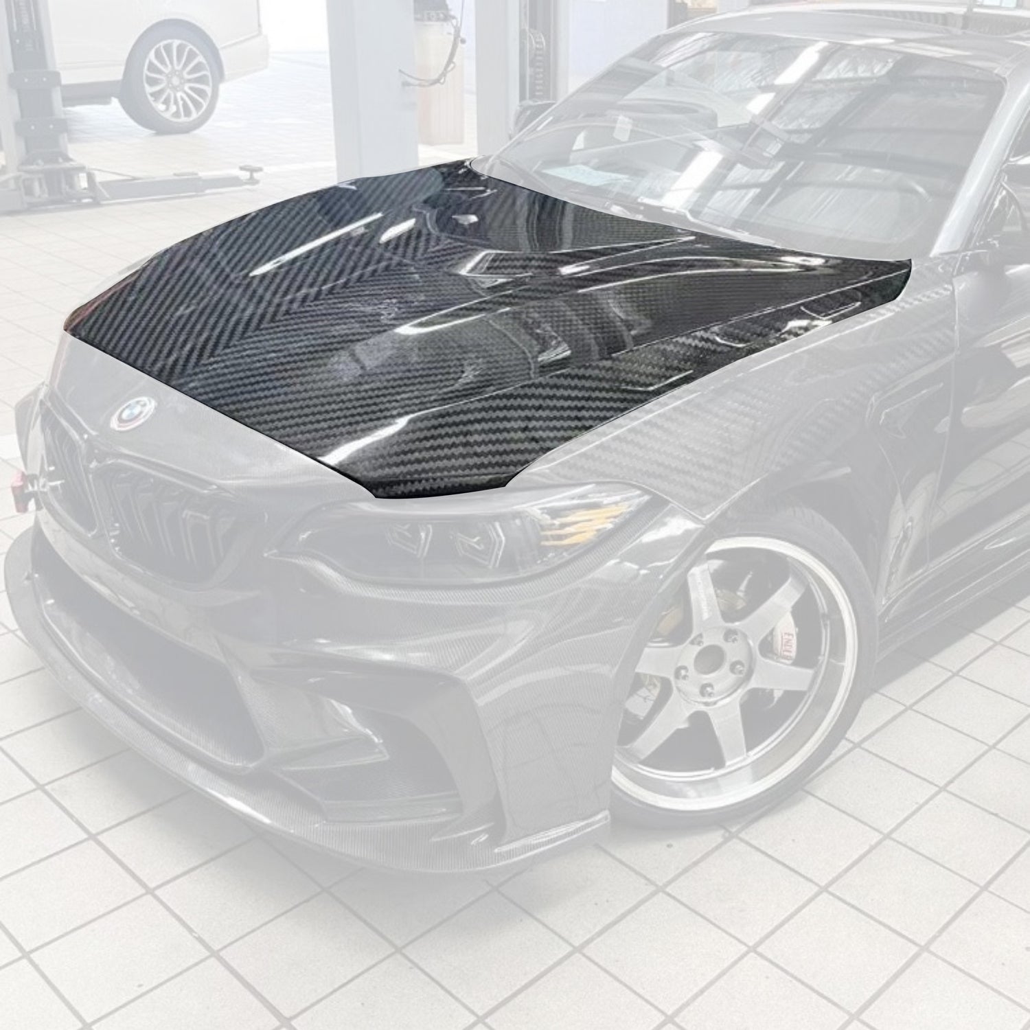 BMW 2 Series F87 Carbon Fiber Hood (2014-2021)