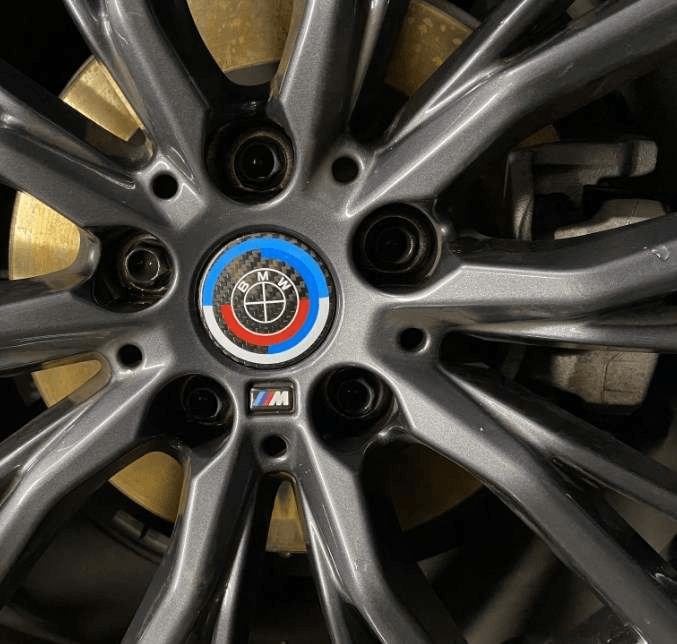 BMW Wheel Caps - Full Carbon 50th Anniversary Style - K2 Industries