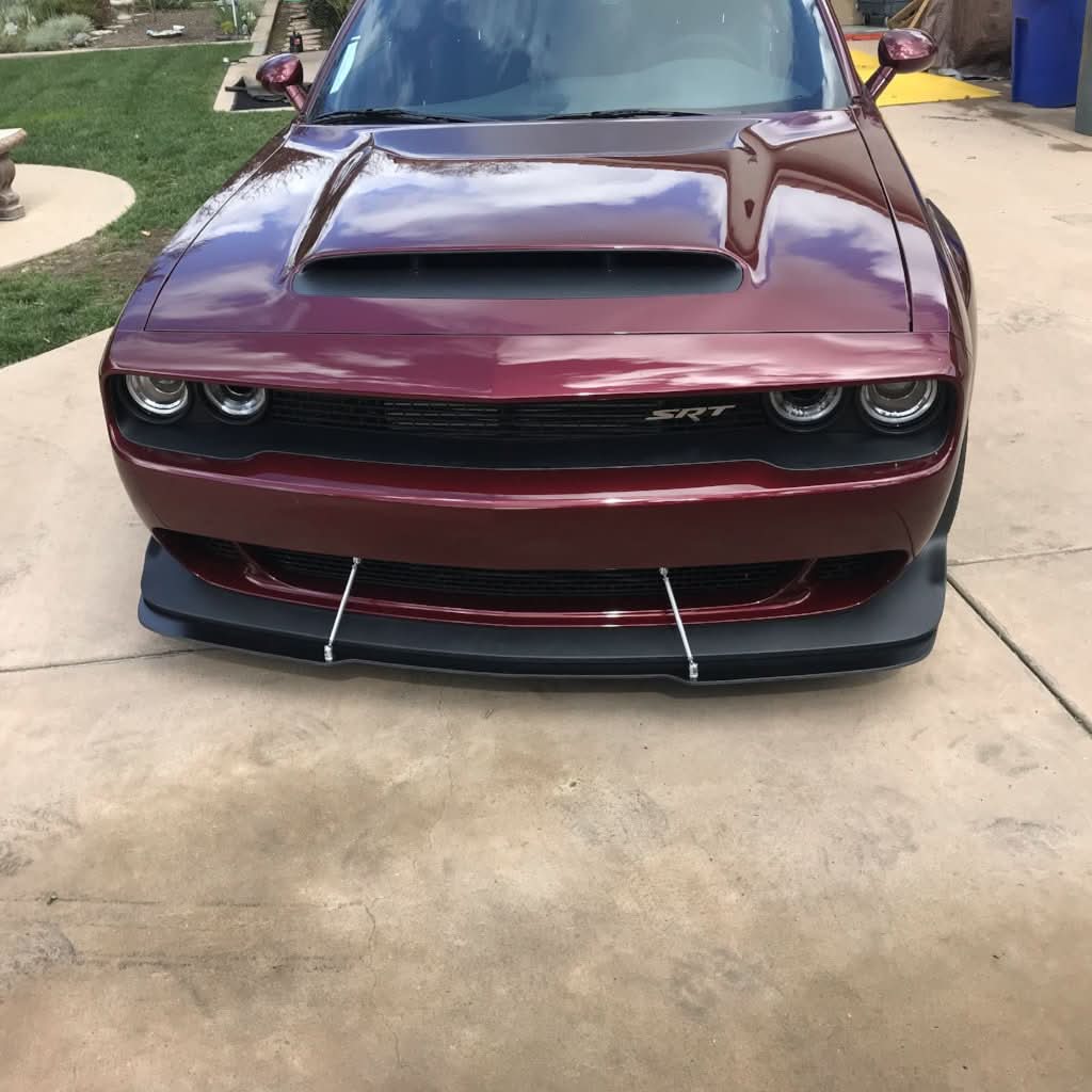 Challenger 18-23 Widebody Splitter Extension