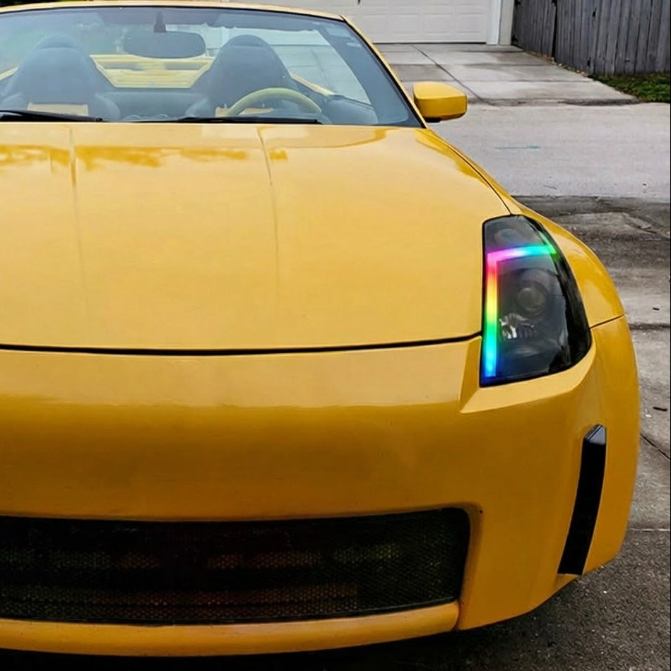 NTXGLOW RGB headlights (2003 - 2005 nissan 350z)