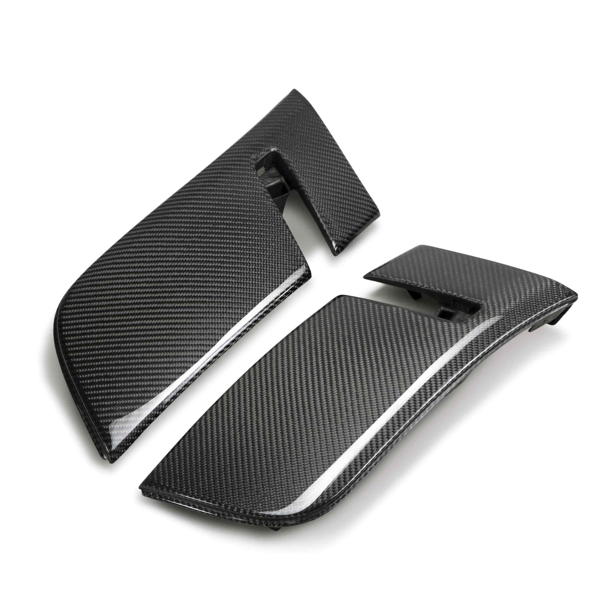 2018-2024 Dodge Challenger Widebody Hellcat/Demon/Redeye Carbon Fiber Front Fender Flare Extensions