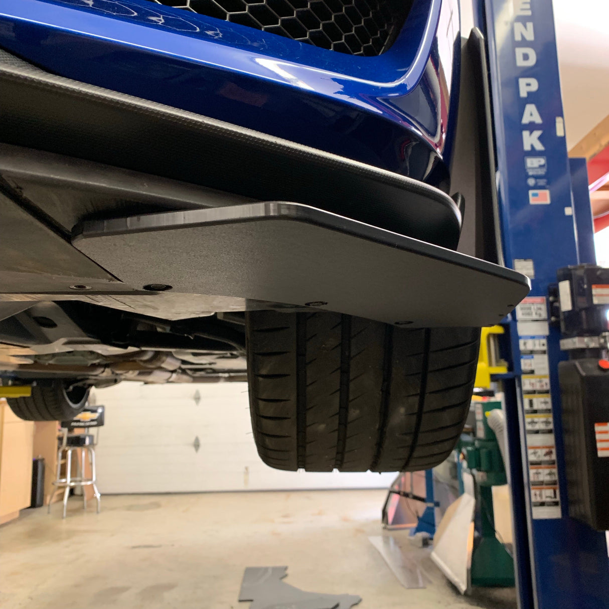 Mustang 15-23 'GT500 Style' Splitter Winglet & Fender Extensions