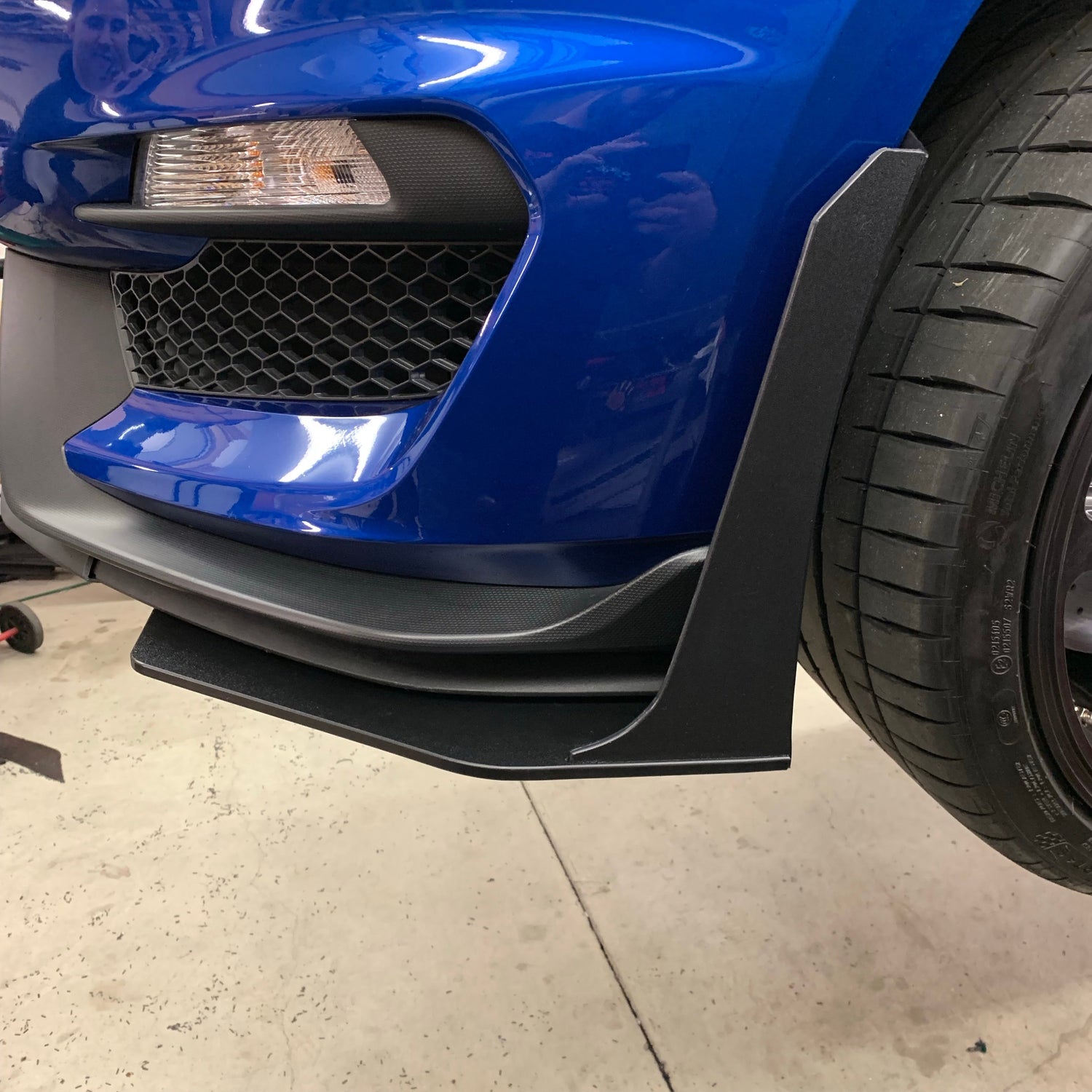 Mustang 15-23 'GT500 Style' Splitter Winglet & Fender Extensions